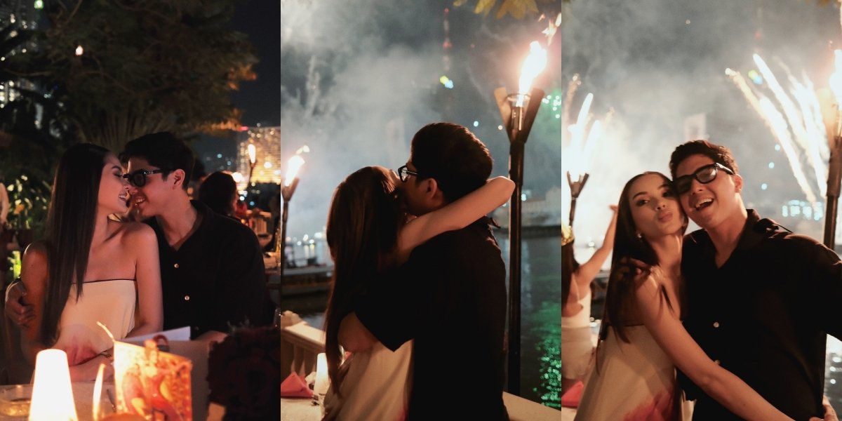 7 Portraits of Alyssa Daguise and Al Ghazali Celebrating New Year in Bangkok, Ready to Welcome 2025 Together - Showcasing Their Affection as if the World Belongs to Just the Two of Them