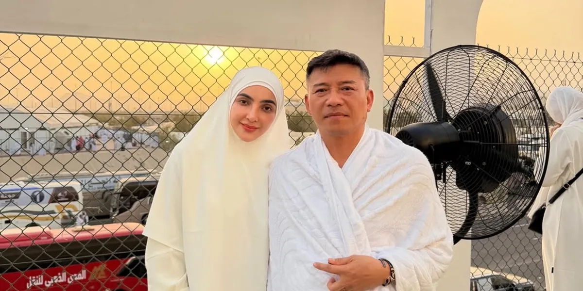 7 Photos of Anang Hermansyah and Ashanty Returning from Hajj, Picked Up by Their Children at the Airport