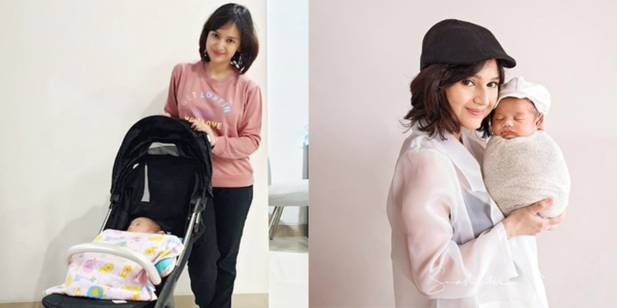 7 Portraits of Angelica Simperler Taking Care of Her Child, Beautiful and Forever Young - Netizens Say Her Face Resembles a Junior High School Student