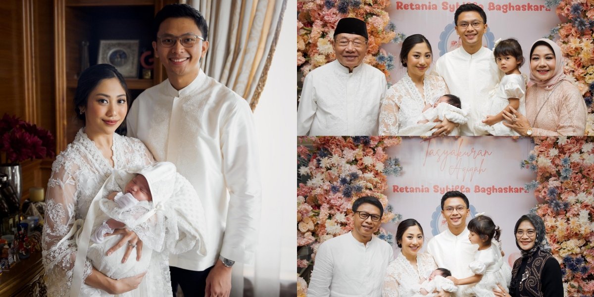 7 Portraits of Winona Willy's Second Child Aqiqah, Elegantly All in White