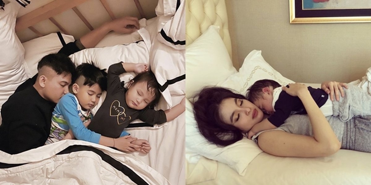 7 Portraits of Artists Sleeping with Their Children, Creating Unforgettable Memories in the Mind of Their Loved Ones
