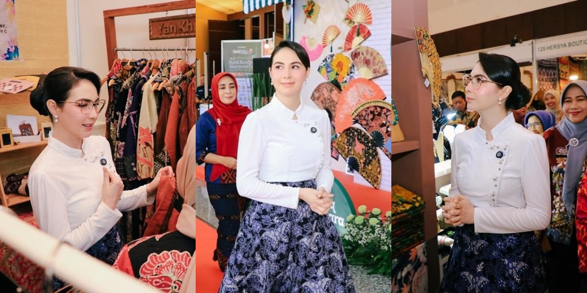 7 Photos of Arumi Bachsin at the Batik Event Opening, Looking Beautiful and Charming - Her Outfit Combinations Praised by Netizens