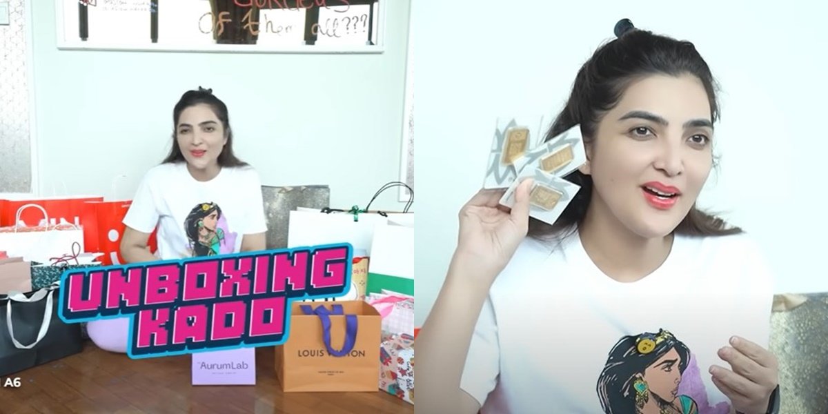 7 Photos of Ashanty Unboxing Birthday Gifts from Her Children, Aurel Gave 300 Grams of Gold