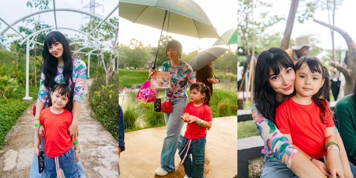 7 Photos of Asmirandah Accompanying Chloe to Tya Ariestya's Child's Birthday Party, Like Sisters with Her Beloved Daughter