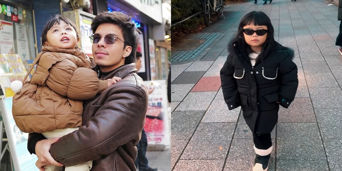7 Photos of Atta Halilintar Reporting Ameena to Kang Dedi for Not Wanting to Bathe, Her Innocent Reaction is Adorable