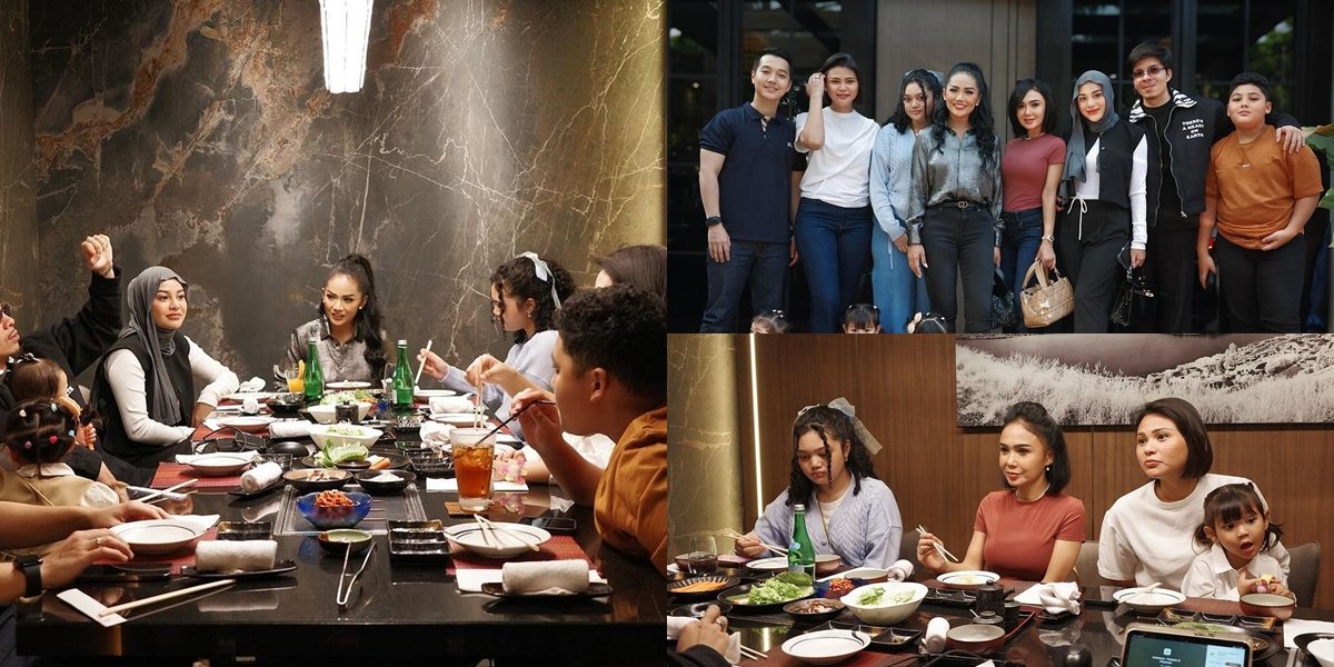 7 Photos of Aurel Hermansyah Having Lunch with Kris Dayanti and Yuni Shara, Her Style is Compared to Kyle Jenner and a Turkish Girl