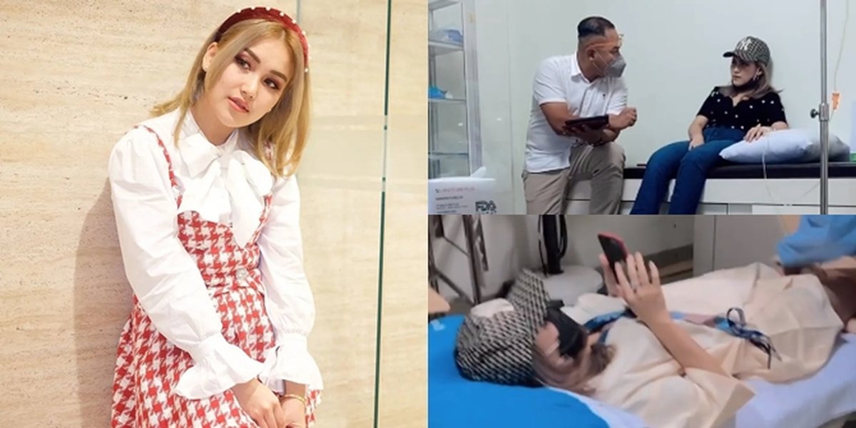 7 Photos of Ayu Ting Ting Suffering Knee Injury, Undergoing CT Scan and X-ray at the Hospital - Still Walking Like Catwalk in High Heels