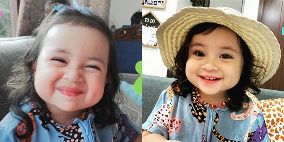 7 Portraits of Baby Aleia, Donny Michael's Daughter from 'NALURI HATI', Her Chubby Cheeks are Adorable