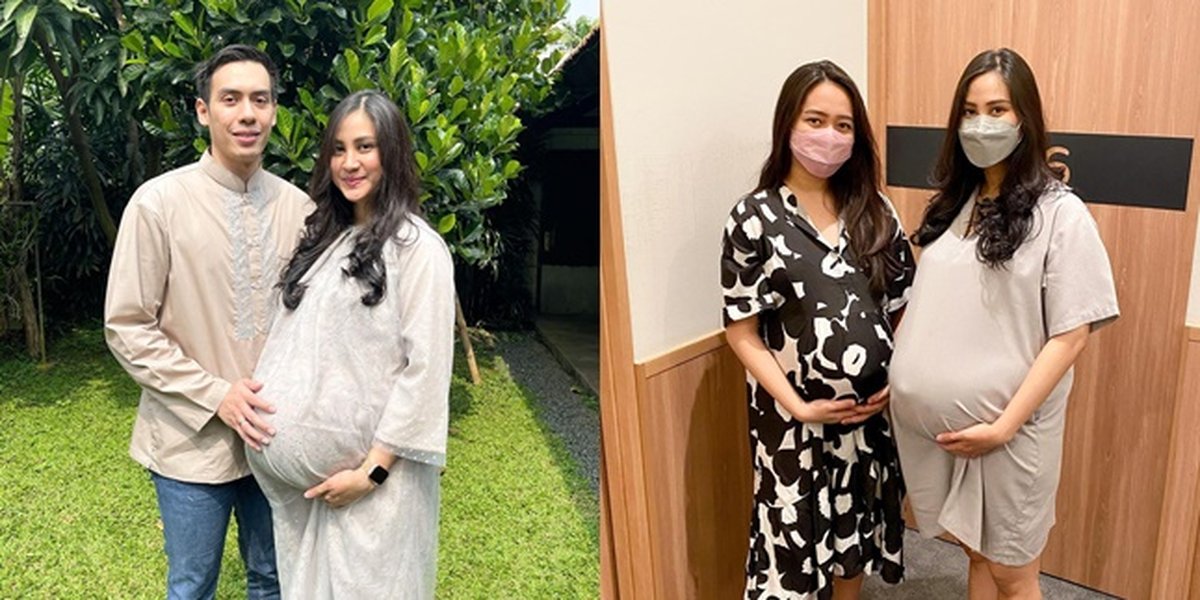 7 Portraits of Talita's Baby Bump, Tasya Kamila's Sister-in-Law, Expecting Twins - Counting Down the Days to Birth