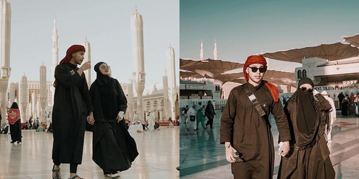 7 Happy Photos of Siti Badriah Performing Umrah with Her Husband, Manifestation of Her Prayers That Came True