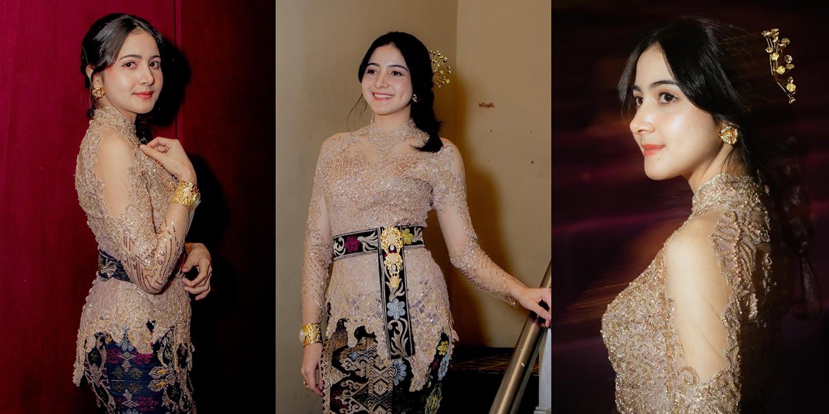 7 Portraits of Bulan Sutena Wearing Kebaya in the Latest Film, Radiating the Beautiful Aura of a Balinese Girl