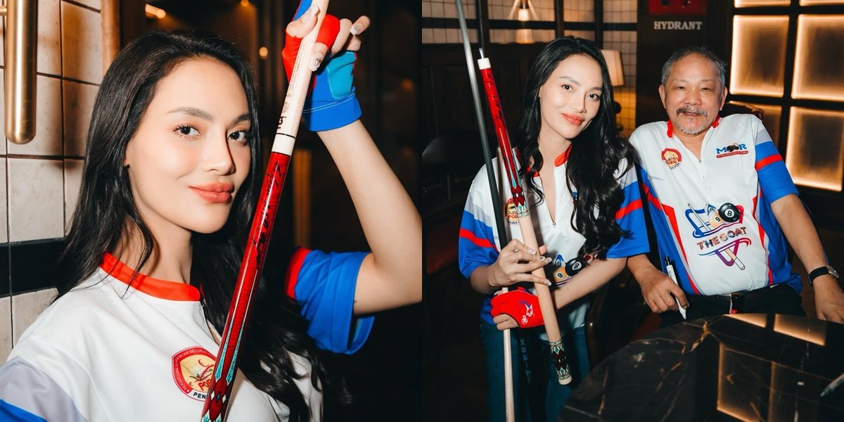 7 Beautiful Photos of Erika Carlina Playing Billiards Against Efren Reyes, Her Charm is Unmatched