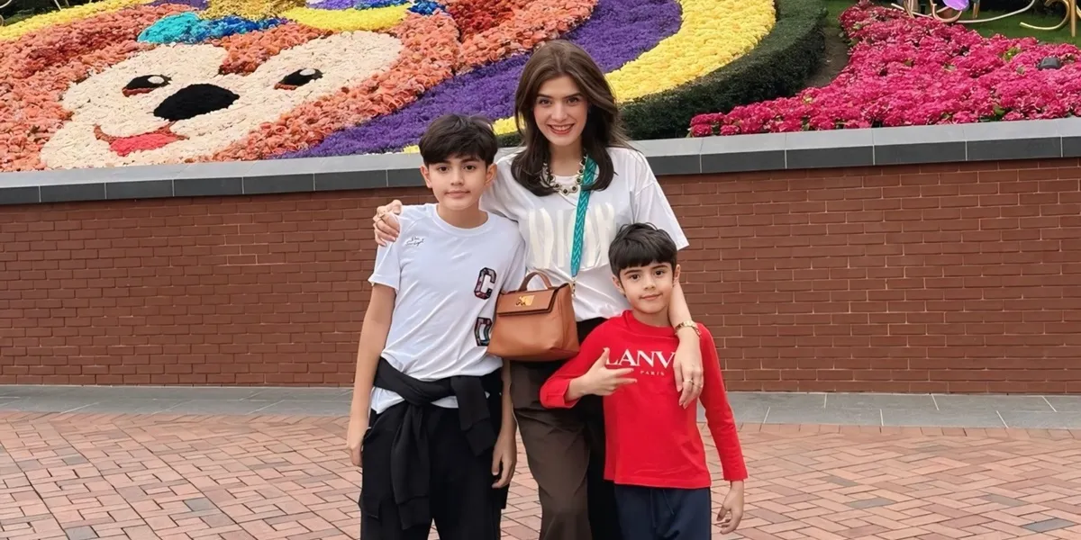 7 Photos of Carissa Putri's Vacation in Hong Kong with Her Two Children, The Visuals Are Mesmerizing