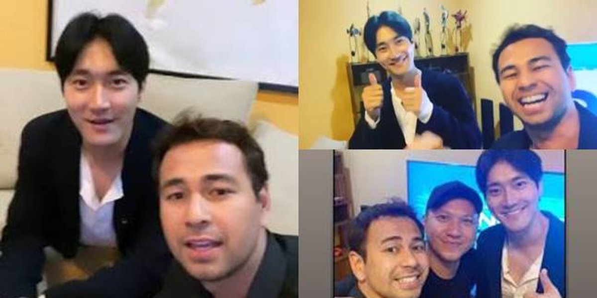 7 Photos of Choi Siwon Visiting Raffi Ahmad's House, Eating Together and Walking on the Red Carpet!