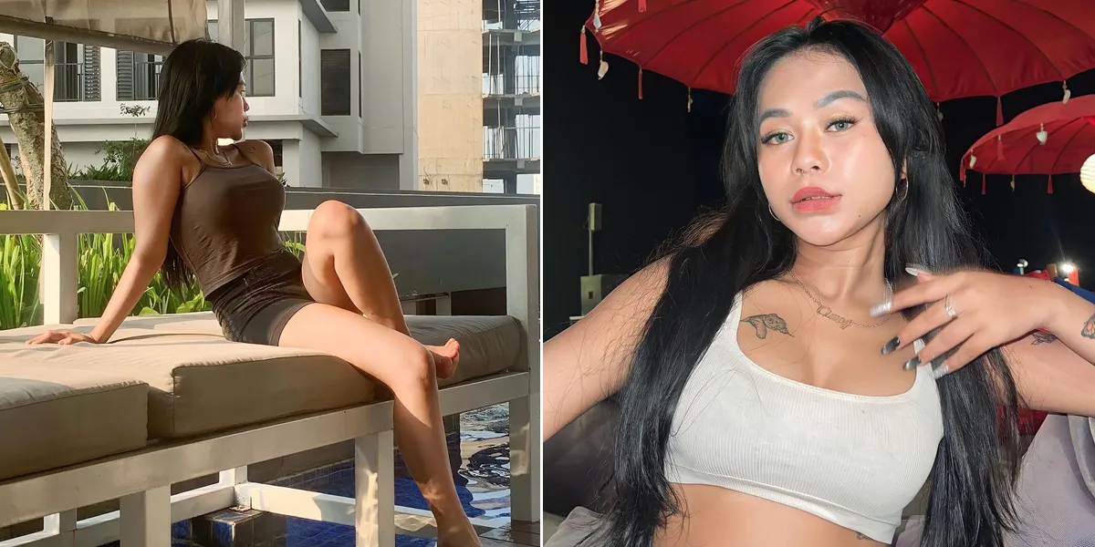 7 Beautiful Pictures of Cimoy Montok Who Dared to Swim Without a Bra, Successfully Making Netizens Distracted