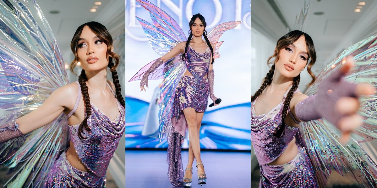 7 Portraits of Cinta Laura Cosplaying as a Fairy & Beautiful as a Victoria's Secret Angel, Wearing Sparkling Butterfly Wings