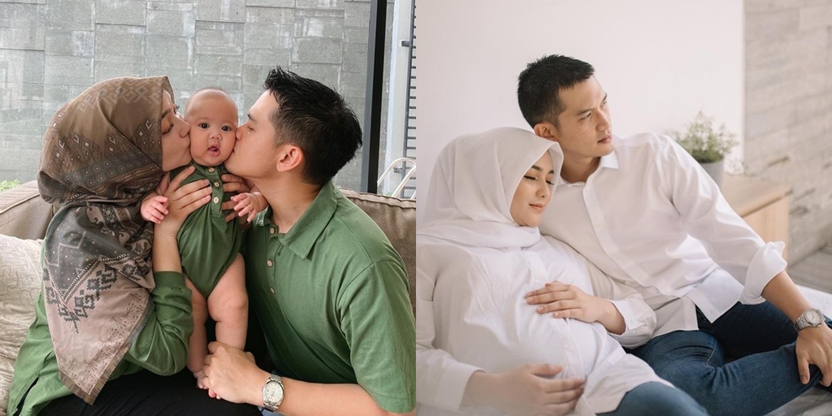 7 Photos of Citra Kirana and Rezky Adhitya Who Often Wear Couple Clothes, Baby Athar Doesn't Want to Miss Out