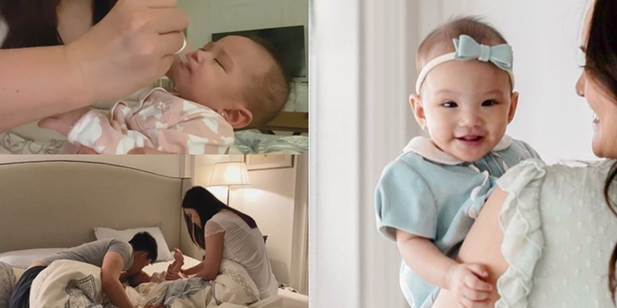7 Portraits of Claire, Shandy Aulia's Daughter, Being Sick, High Fever, and Causing Midnight Panic