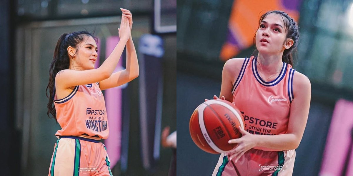 7 Portraits of Davina Karamoy Playing Basketball, Once Considered Becoming an Athlete - Now Successful as a Specialist Artist in Homewrecking Roles