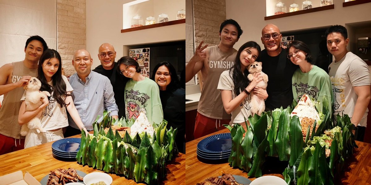 7 Photos of Deddy Corbuzier's Birthday Flooded with Congratulations, Simple Tumpengan with Family - Featuring Didit Hadiprasetyo 