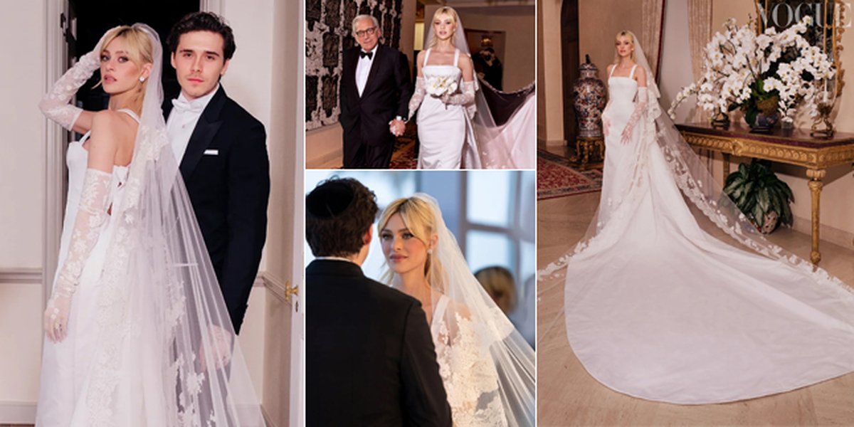 7 Portraits of Nicola Peltz's Wedding Dress Details Released by British Vogue, Brooklyn Beckham Calls It Beautiful