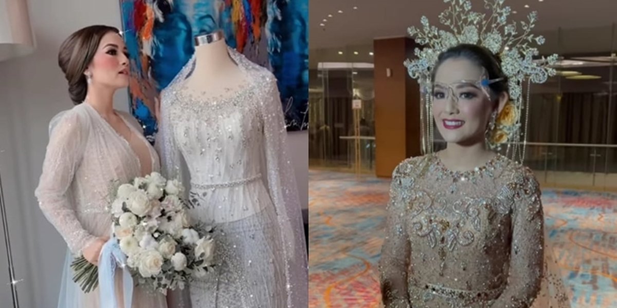 7 Portraits of Citra Monica's Detailed Appearance During the Wedding Ceremony and Reception, Beautiful and Elegant in Malay-themed Dress