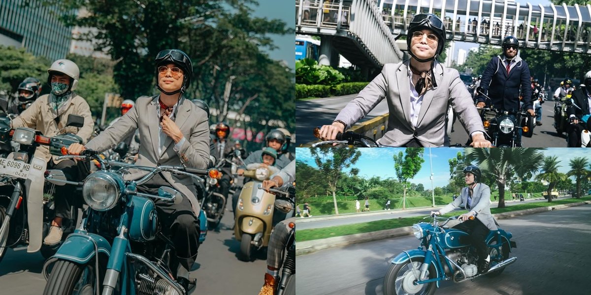 7 Cool Photos of Dikta Riding with Rachel Cia, Touching on License Plates - Making Netizens Adorable