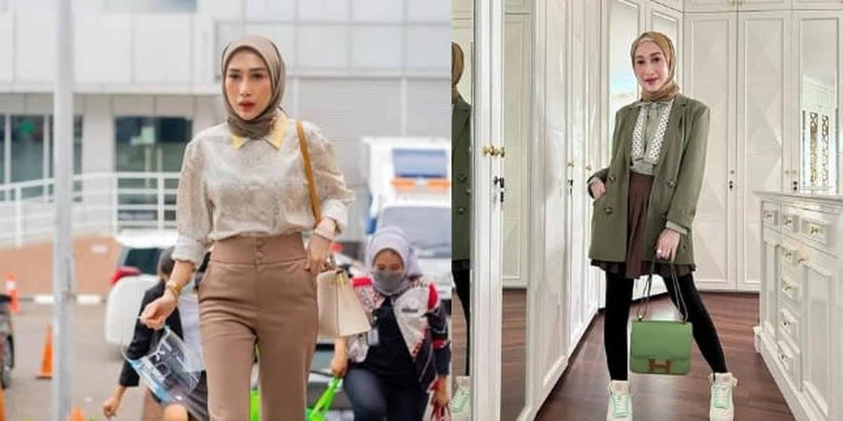 7 Portraits of Doctor Reza Gladys, Siti Badriah's sister-in-law, who is incredibly stylish - wearing branded clothes