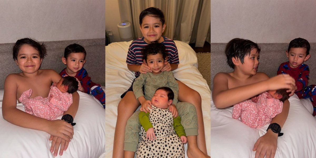 7 Photos of Don Verhaag Who Has Loved His Siblings Since Childhood, Jessica Iskandar Calls Him Very Affectionate