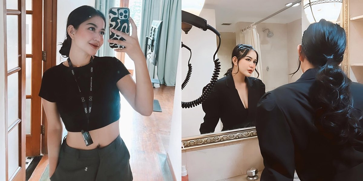 7 Portraits of Eriska Nakesya, Young Lex's Wife Who Looks Stunning in All-Black Outfits - Elegant Yet Still Mysterious