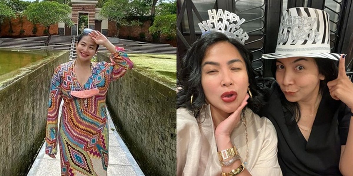 7 Potraits of Feny Rose's Vacation in Bali, Showing Glowing Skin and Eternal Youth in the New Year