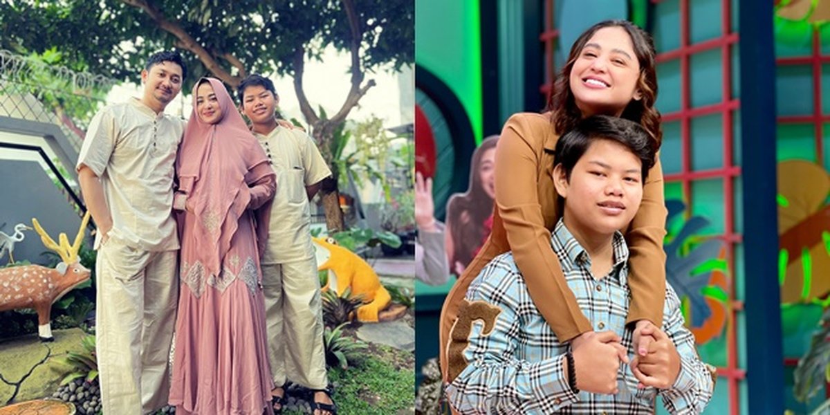 7 Portraits of Gabriel, Dewi Perssik's Son, who is Now Growing Up as a Teenager, Getting Handsome - He is Taller than His Mom