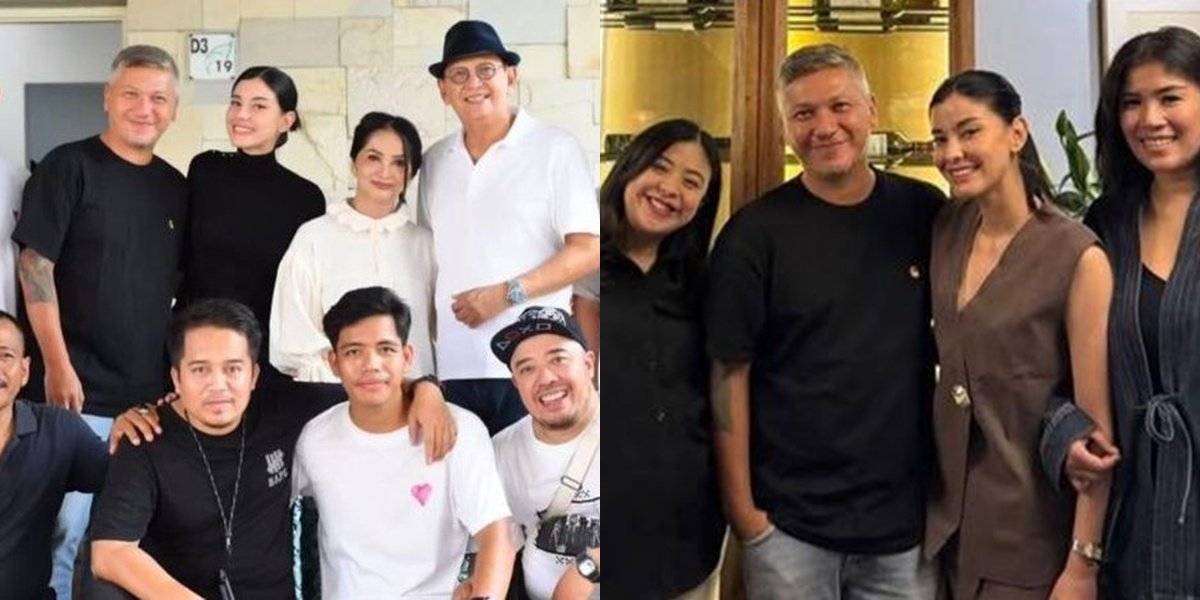 7 Photos of Gading Marten Celebrating His Birthday with Medina Dina, Gisel with Cinta Brian in Bali