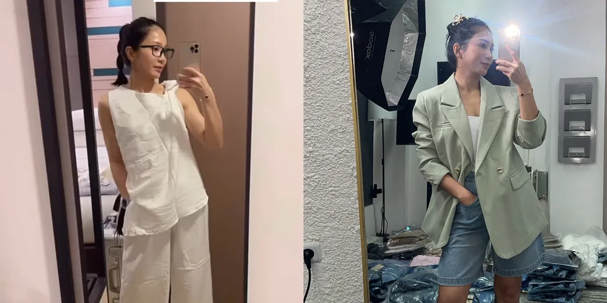 7 Photos of Bunga Zainal's Style While Promoting Her Bangkok Jastip Clothes, Very Young at Heart
