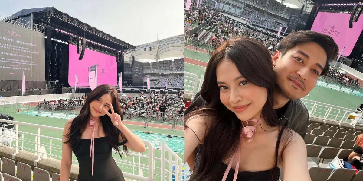 7 Photos of Hanggini Accompanied by Her Husband at the BLACKPINK Concert 2025 in Korea