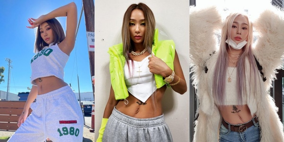 7 Portraits of Hyolyn Showing Off Tattooed Abs, Flooded with Praise from Netizens for Making Peace with the Scar on Her Stomach