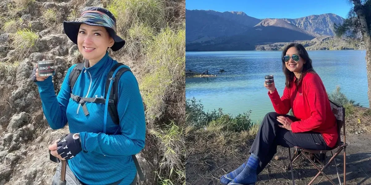 7 Photos of Ira Wibowo Reveals She Once Took Pictures at the Location of the Brazilian Hiker's Fall on Mount Rinjani, Emphasizes Physical and Mental Readiness