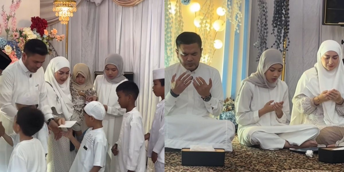 7 Photos of Irish Bella and Haldy Sabri Holding Walimatussafar Before Going on Hajj, Full of Emotion and Happiness