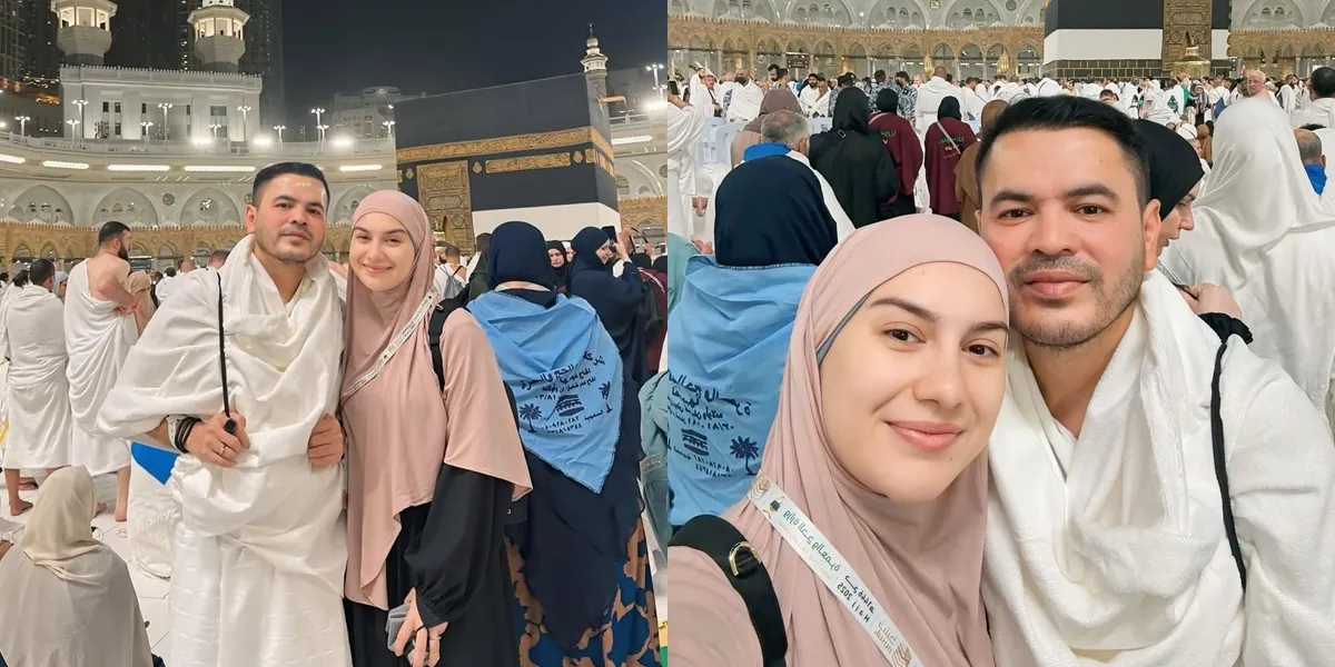 7 Photos of Irish Bella Who Claims to Be Undergoing Natural Fertility Treatment, Affectionate with Her Husband While in the Holy Land