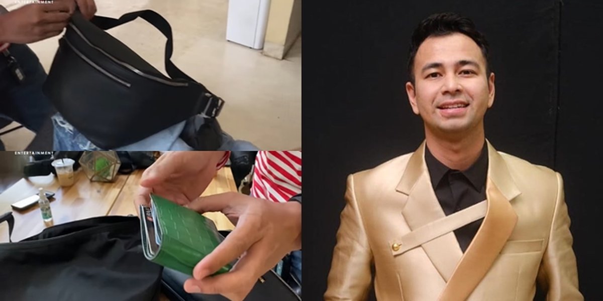7 Portraits of Raffi Ahmad's Newly Revealed Bag Contents, Including a Hajj Cap - Umrah Card Always Brought Everywhere