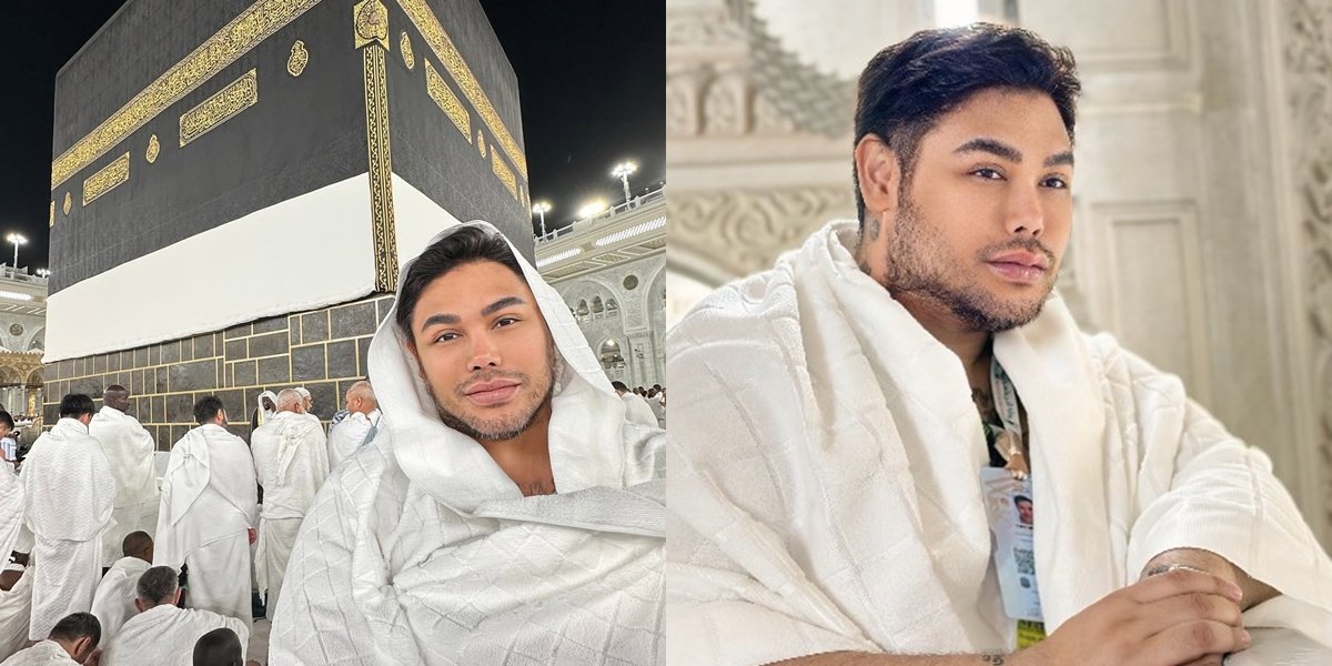 7 Portraits of Ivan Gunawan Performing Hajj, Show a Calm Aura Sharing Islamic Quotes and Quoting Verses from the Qur'an