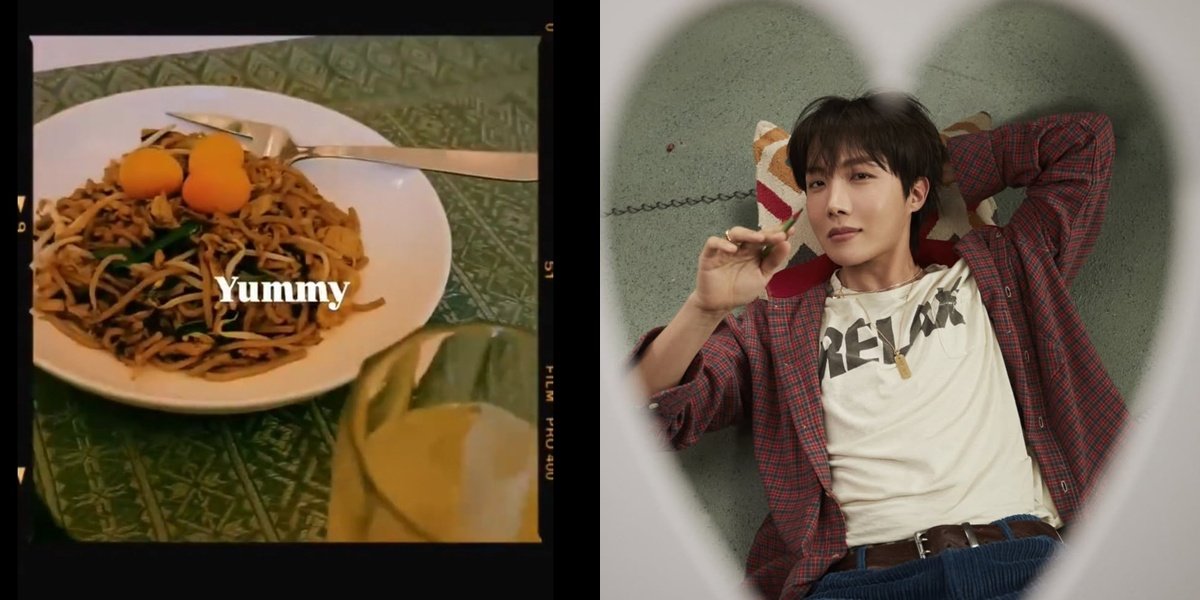7 Photos of J-Hope BTS Showcasing Indonesian Food During Concert, Localized by Jakarta's Breeze