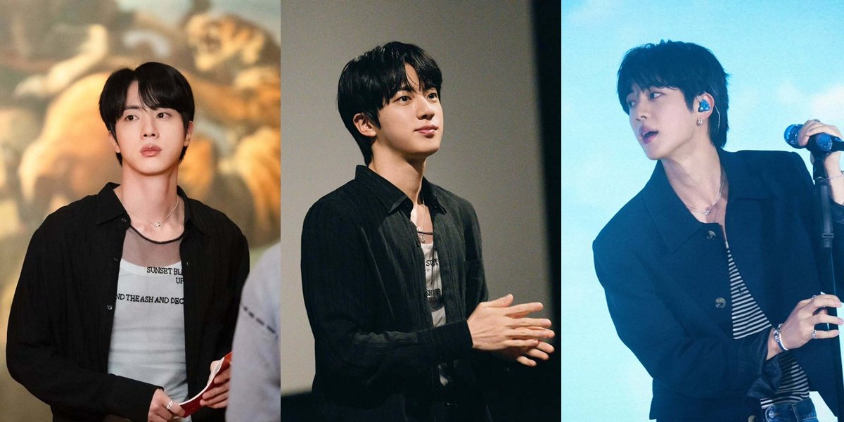7 Photos of BTS's Jin Loving to Wear a Black Jacket After the Release of the MV 'Don't Say You Love Me', His Handsomeness is Off the Charts