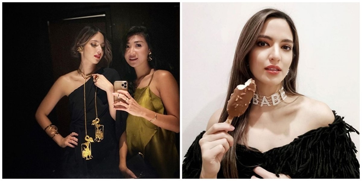 7 Portraits of Nia Ramadhani's Necklace, Its Design is Unique & Intriguing to Try