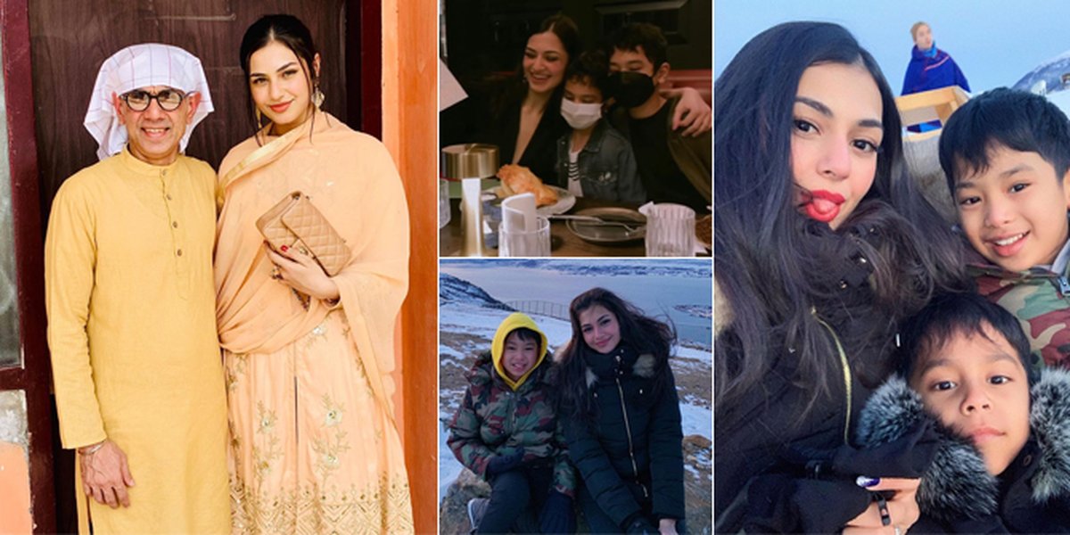 7 Portraits of Kareena Kaur, Bunga Zainal's Stepdaughter, Taking Care of Her Younger Siblings, Her Beauty is So Heartwarming!