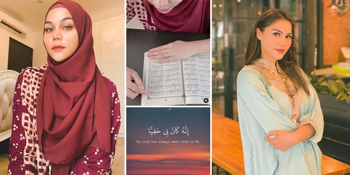 7 Photos of Katty Butterfly Welcoming Ramadan, Ready to Fast for the First Time as a Muslim