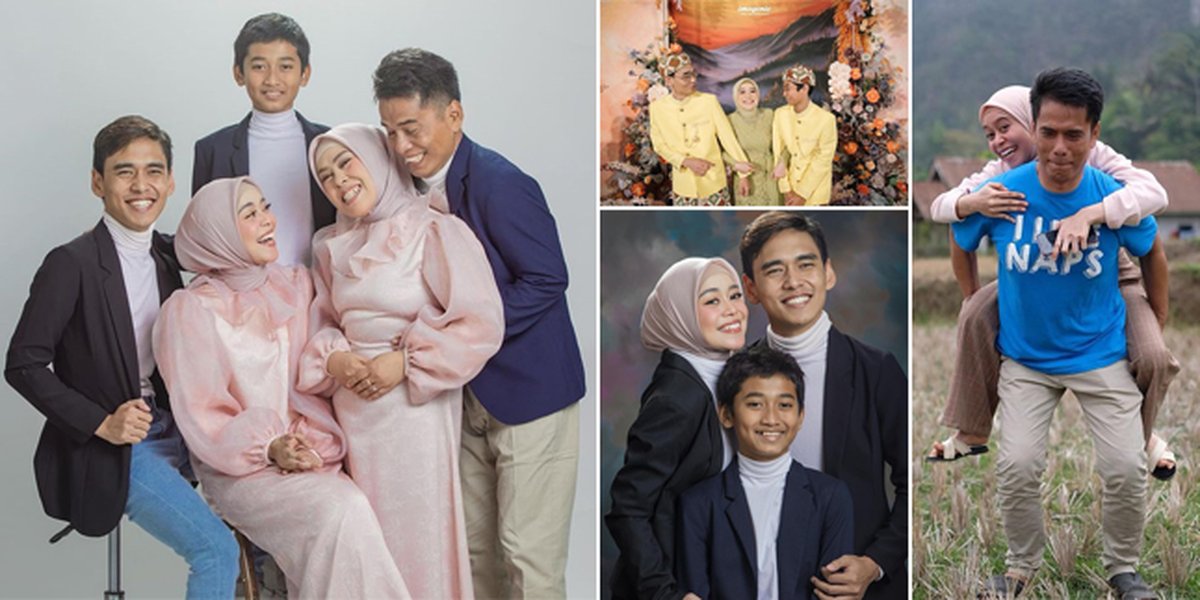 7 Portraits of Lesti and Her Family, Always Happy and Harmonious with Her Siblings