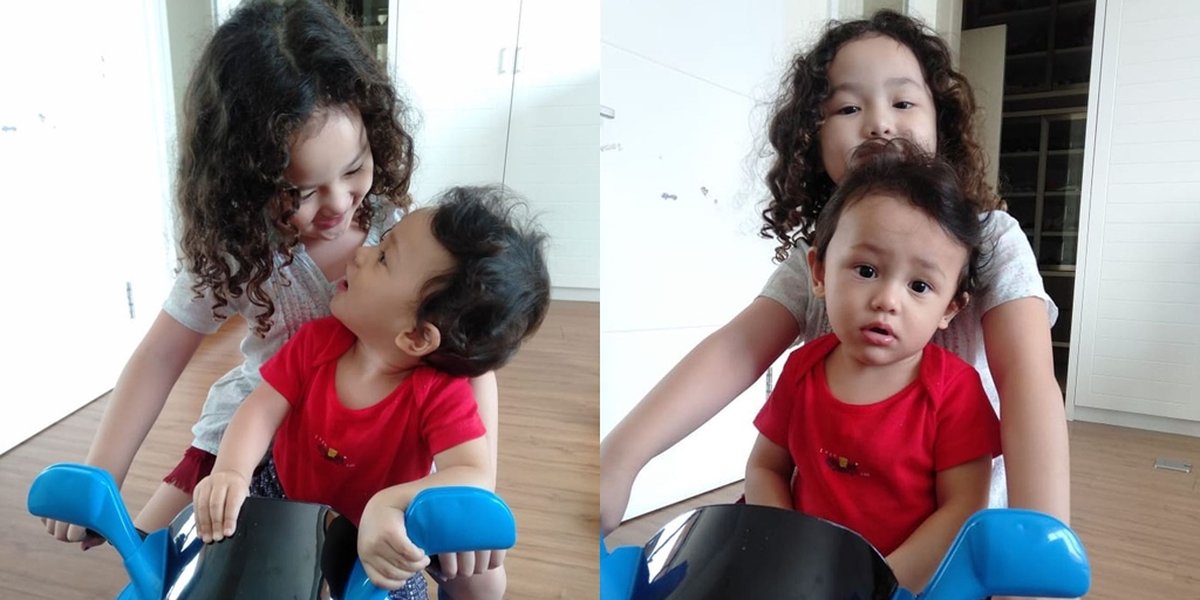7 Portraits of Saka and Sheva's Togetherness, Ussy Andhika's Cute and Adorable Children