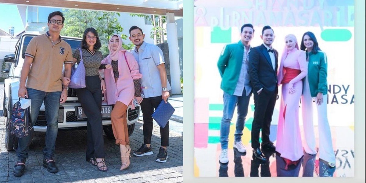 7 Portraits of the Closeness of Gilang Crazy Rich Malang with the Late Vanessa Angel & Husband, Bibi Ardiansyah is Described as a Hardworking Person