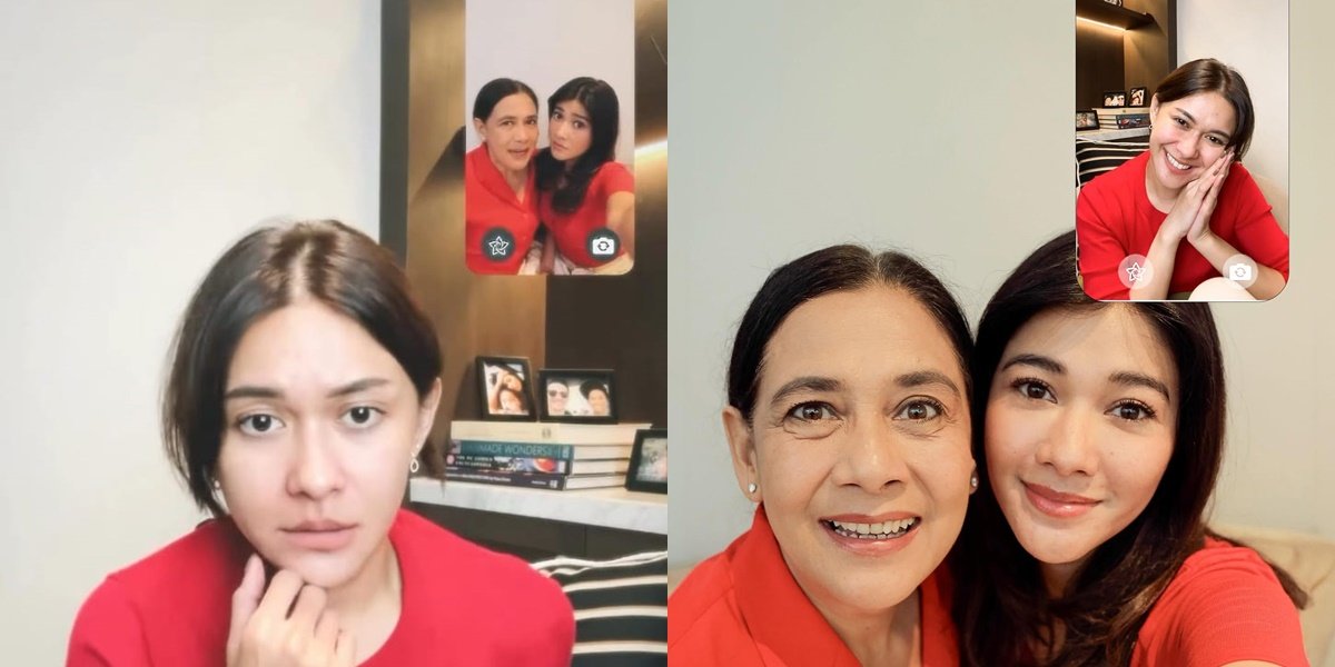7 Photos of the Closeness Between Lydia Kandou and Nana Mirdad During Video Call, Like Siblings